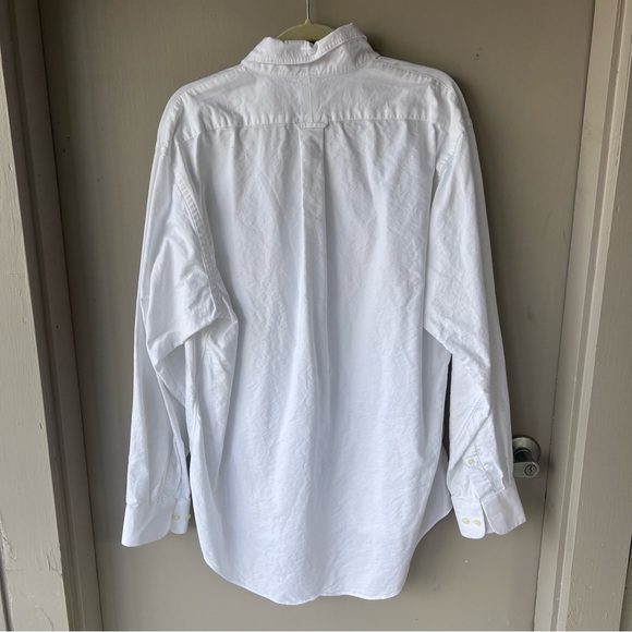 Lands End White Button Down - Picture 9 of 9